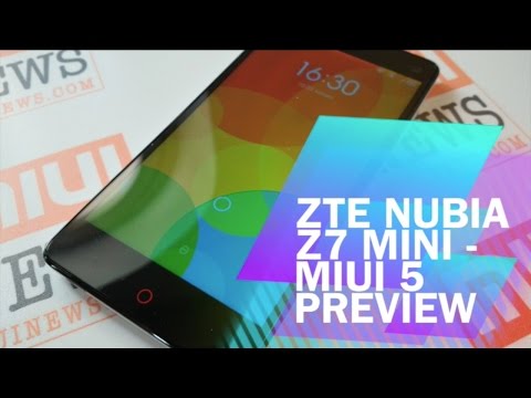 ZTE Nubia Z7 Mini with MIUI 5 by MIUINEWS.COM
