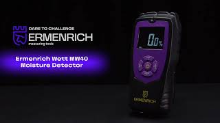 Detektor vlhkosti Ermenrich Wett MW40 fialový