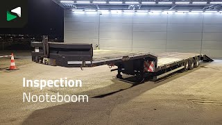 العربات نصف المقطورة عربة مقطورة مسطحة منخفضة Nooteboom OSDS-48-03V Lift + Steering Axle Extandable 590cm | صورة 4 - Autoline