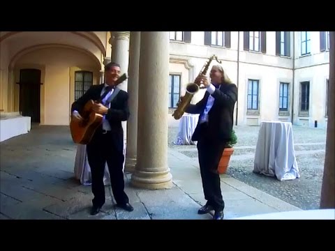Italy Jazz Duo for Weddings and Events - Milan - lake Como - lake Garda - lake Maggiore - lake Iseo