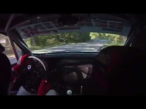 Camera Car Rally Valli del Giarolo 2014 Ghezzi-Benenti Mitsubishi evo IX R4