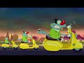 हिंदी Oggy And The Cockroaches ऑगी मोटरसाइकिल पर Hindi Carto