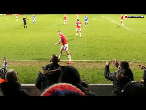 BLUES FANS TAUNT JAMES MCCLEAN: Wrexham captain responds with a wave