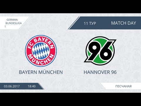 AFL 17.  Germany Bundesliga 1.  Bayern münchen-Hannover 96.  Day 11.