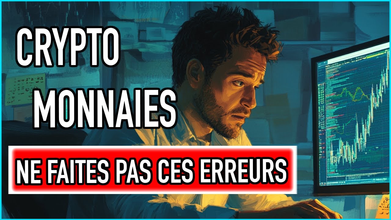 DÉBUTANTS EN CRYPTO : NE FAITES PAS CES ERREURS FATALES ❌