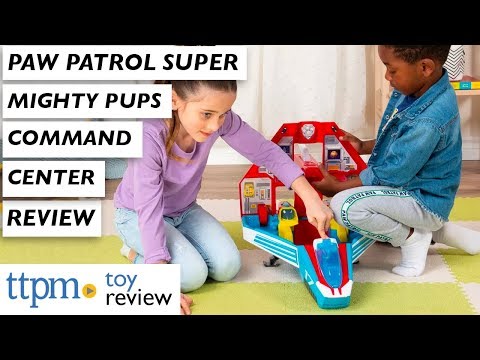 New Hot Toy Review!  2019 Mighty Pups Super Paws Mighty Jet Command Center from Spin Master