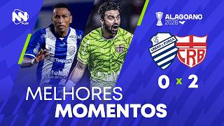 Melhores momentos COMPLETO - CSA X CRB - SEMIFINAIS ALAGOANO 2026
