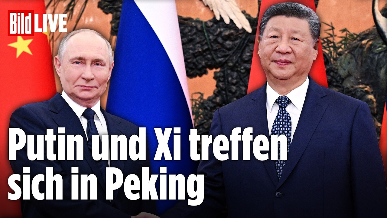 🔴 Putin in China: Wenige Tage nach Trump – Russen-Diktator bei Xi Jinping | BILD LIVE