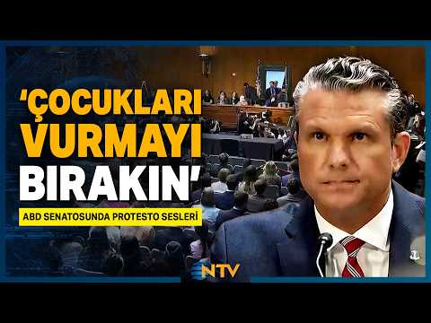 ABD Senatosunda Tüyleri Diken Diken Eden Sözler: 'Elleriniz Kanlı, Bu Savaş Yasadışı!' | NTV