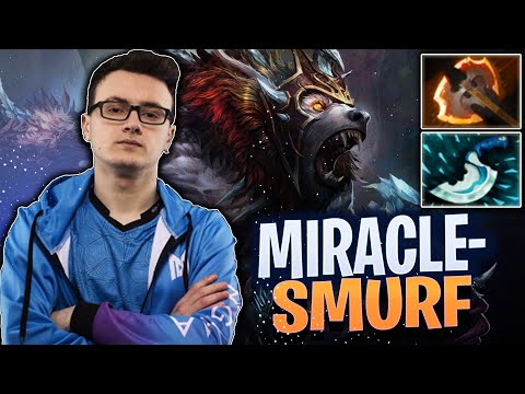Miracle Smurf - URSA Pro Gameplay | IMMORTAL Rank Dota 2 7.28c Top MMR