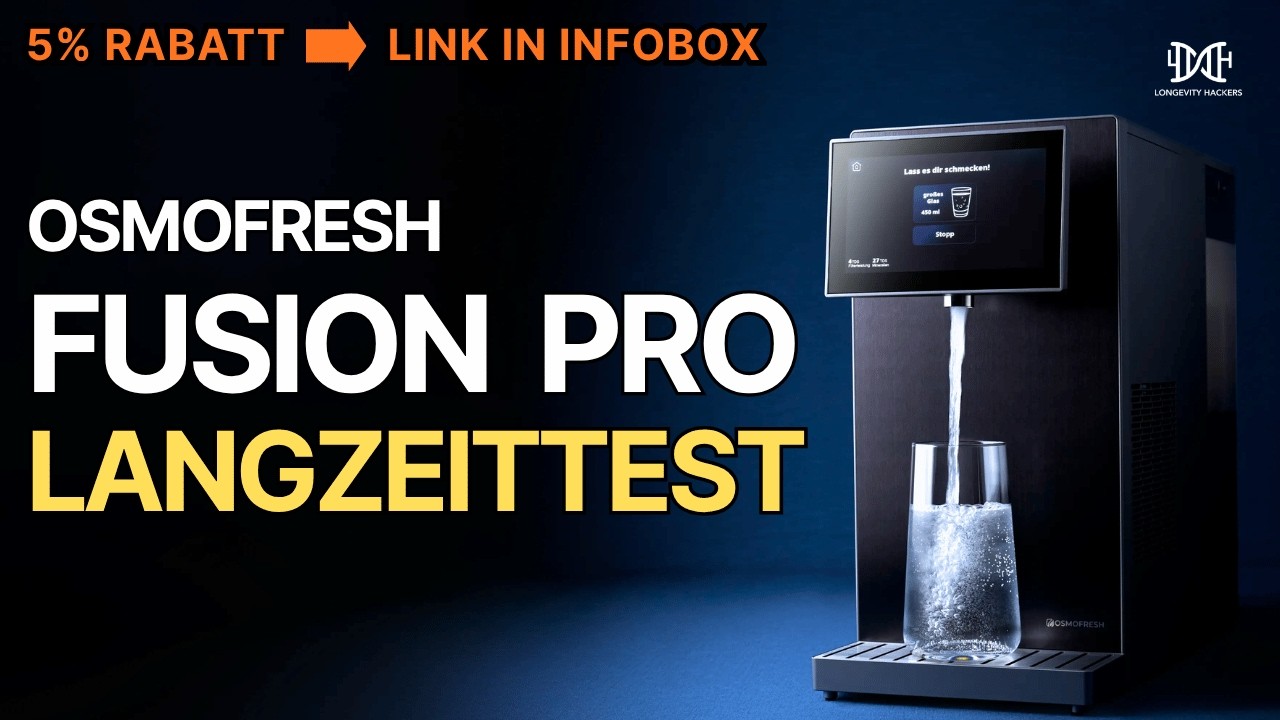 OsmoFresh Fusion Pro nach 9 Monaten: Lohnt sich die Anlage noch? Ehrlicher Langzeittest - Benedikt Keck Longevity Video (12:02)