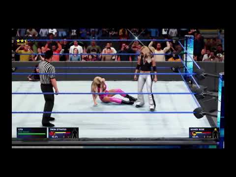 WWE 2k19 Trish Stratus vs. Mandy Rose SMACKDOWN
