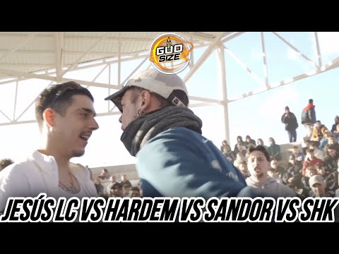 JESUS LC vs HARDEM vs SANDOR vs SHK | 32avos | GODSIZE NACIONAL 2024