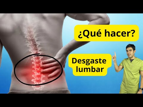 5 ejercicios, DESGASTE LUMBAR ejercicios en casa