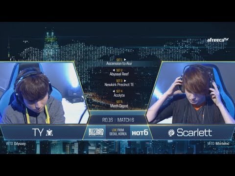 [GSL vs. the World 2017] Ro.16 Day2 Match2 TY vs Scarlett