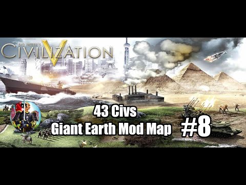 Super Mega Ultra Earth Map - 43 Civs Challenge - Japan Playthrough - Civilization 5 - Episode 8