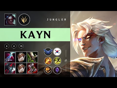Kayn Jungle vs Aatrox - KR Diamond Patch 25.24