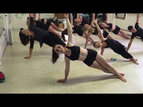 Upper body workout for dancers