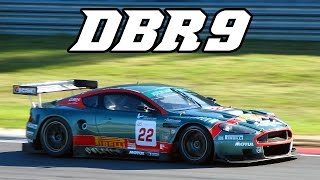preview picture of video 'Aston Martin DBR9 GT1 pure V12 sounds compilation 2007-2013'