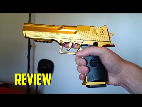 SF Blowback Shell Ejecting Nerf Desert Eagle Review (No gas or battery required)