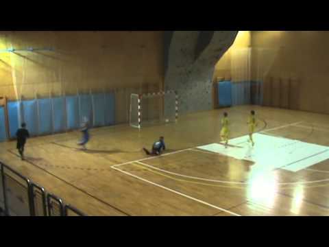 futsal.si: Zadetki s tekme KMN Nazarje Glin - KMN Sevnica (12.04.2013)