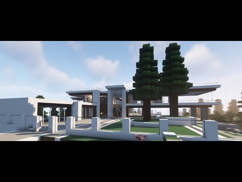 Trentyn Bootsma - Minecraft modern mansion tour // Minecraft house // Minecraft mansion