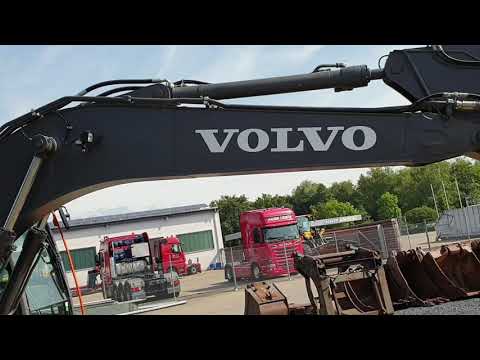 Volvo EC 160E NL walkaround