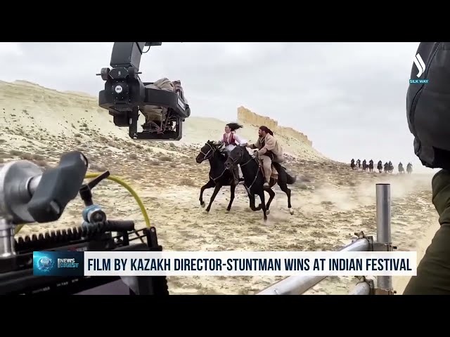 Қазақстандық каскадер-режиссер Үндістанда өткен кинофестивальде жеңіске жетті