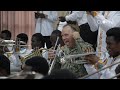 The U.S. Navy band got attracted by Rhythms 360 band of Takoradi, Ghana.