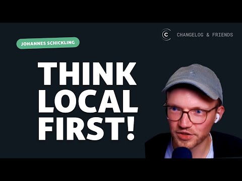 The web dev hive mind SHOULD be local-first (Johannes Schickling)
