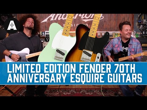 Country Licks & Chicken Pickin' Tricks! - Limited Edition Fender 70th Anniversary Esquire Guitars