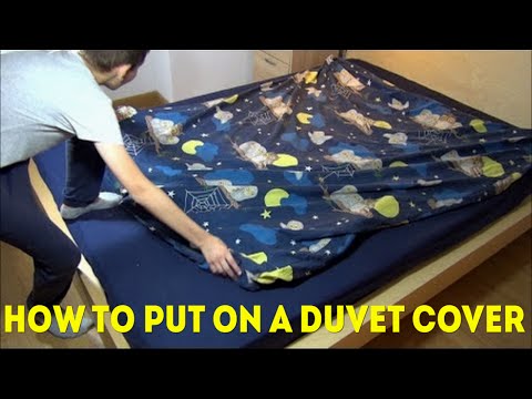 How to Put on a Duvet Cover Quickly and Easy