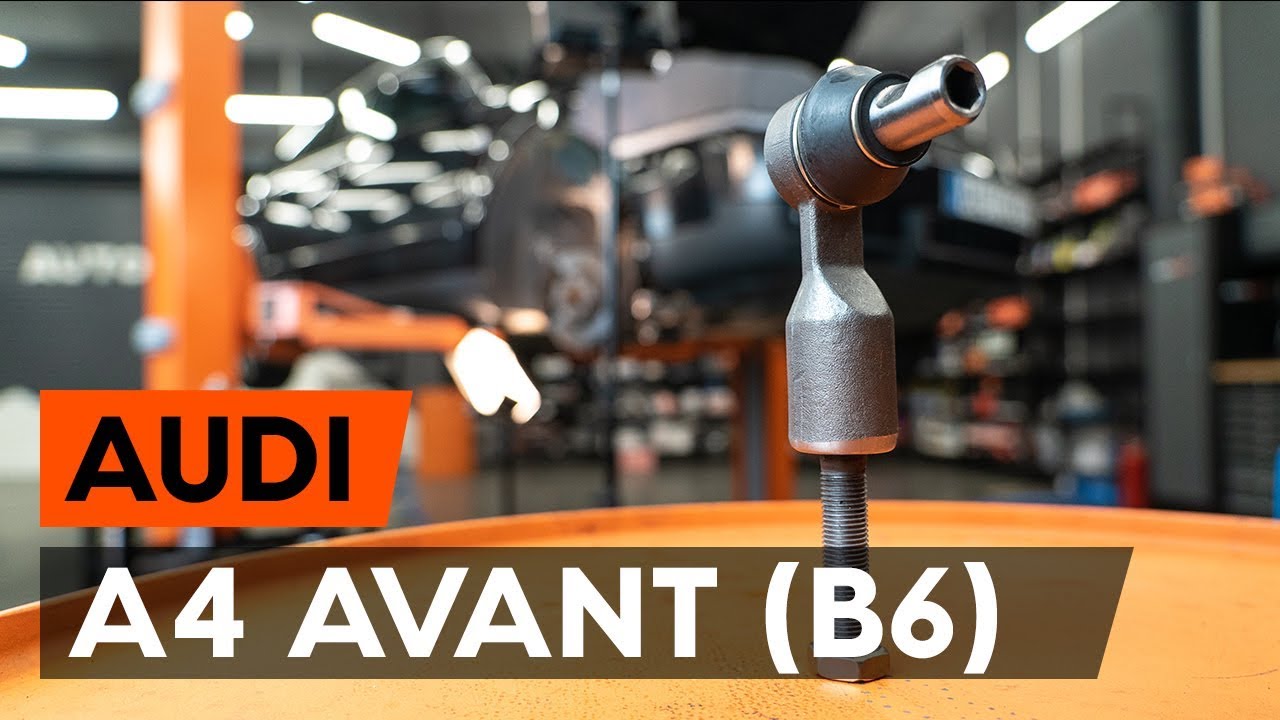 Ako vymeniť guľový čap riadenia na Audi A4 B6 Avant – návod na výmenu