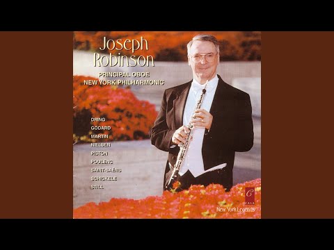 Incantation and Dance for Oboe and Piano