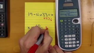 How to do trig on your calculator or smartphone!