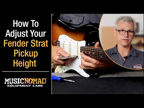 How to Adjust (set) Your Pickup Height on Your FENDER STRATOCASTER