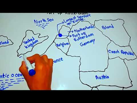 Where is Port of Rotterdam located on map | Port of Rotterdam | Rotterdam Port || 5min Knowledge