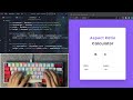 ASMR Programming Javascript 100 Days Challenge No Talking