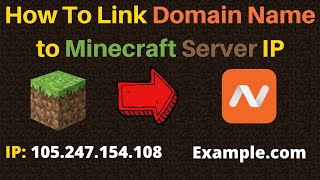 How to Link a Domain Name to your Minecraft Server IP Address