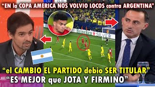 "ES UN JUGADOR EXTRAORDINARIO" PERIODISTAS ARGENTINOS REACCIONARON GOL de LUIS DIAZ HOY LIVERPOOL
