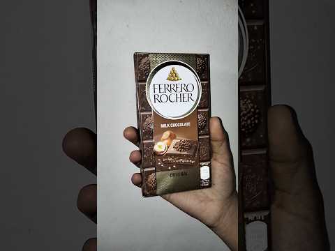 FERRERO ROCHER milk chocolate | Unboxing #ferrero_rocher #chocolate