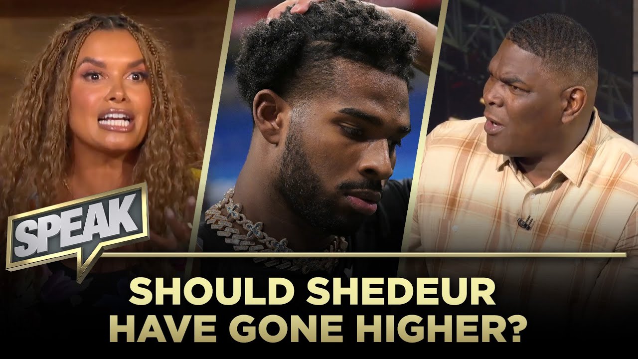 Joy calls out scouts over Shedeur falling in the draft, says they "fail at evaluating QBs" | SPEAK