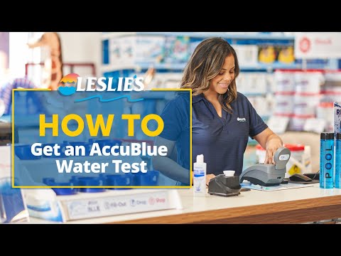 , title : 'How to Get an AccuBlue® Water Test│Leslie's'