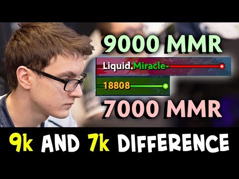 9k and 7k difference — MIRACLE 56 kills/assists DESTROYING mid