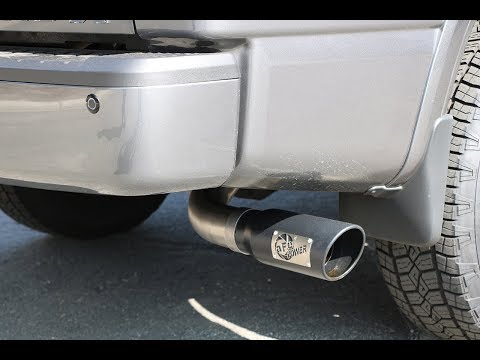 aFe POWER 16-19 Nissan Titan V8-5.6L Cat-Back Exhaust Sound Clip 49-46125