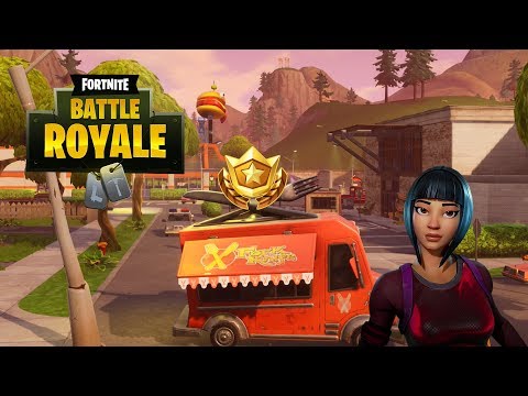 Get FREE Battle Pass Tier Week 6 Hidden Battlestar Location (Secret blockbuster #6)
