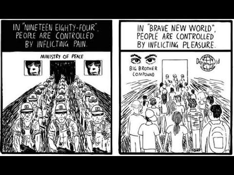 Dystopian Models: "1984" vs "Brave New World"