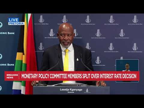 Kganyago keeps rates on hold at 6.75% (full speech)