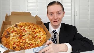 Domino's NEW Chicken Taco Pizza Review!