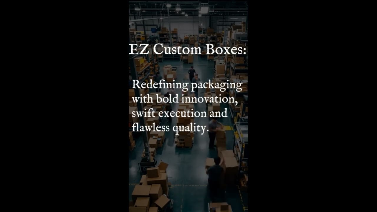 EZ Custom Boxes is revolutionizing the custom packaging industry—one premium box at a time 📦✨